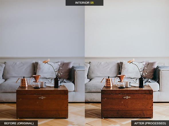 14款专业室内摄影后期调色处理LR预设 14 Pro Interior Lightroom Presets插图(5)