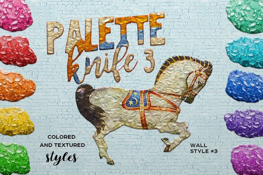 油画风格PS图层样式 Oil Painting Photoshop Layer Styles插图(9)