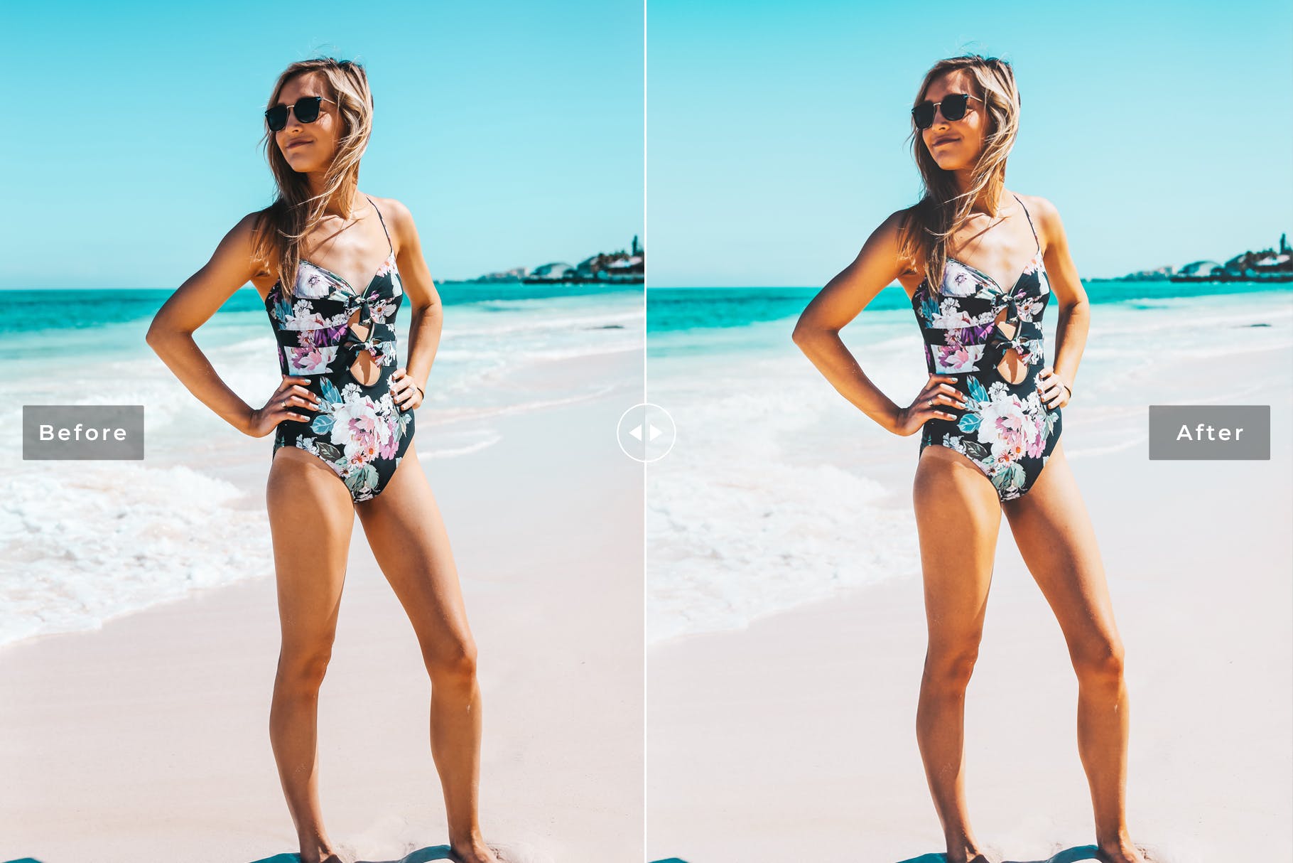 海滩风景人物摄影后期处理LR调色预设 Ibiza Mobile & Desktop Lightroom Presets插图(3)