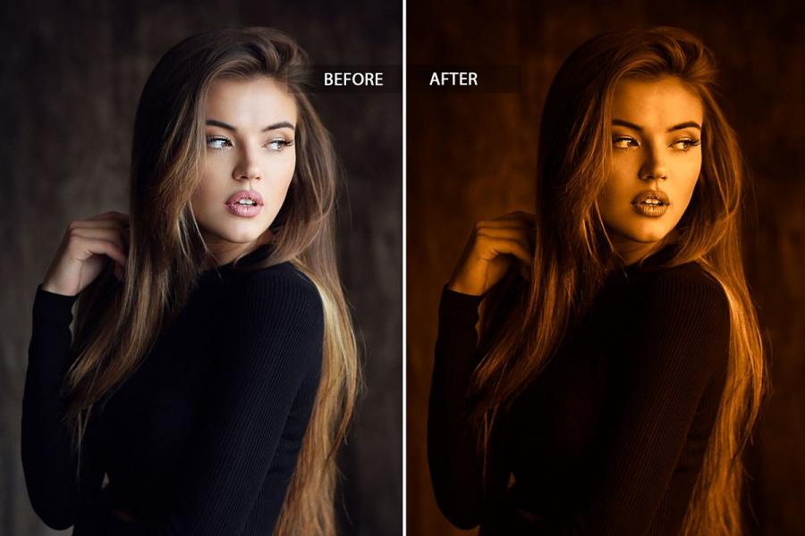双色调Lightroom人物滤镜预设套装插图(2)