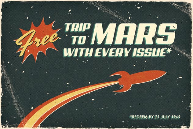 复古连环漫画印刷效果图层样式 Vintage Comic Creator插图(2)