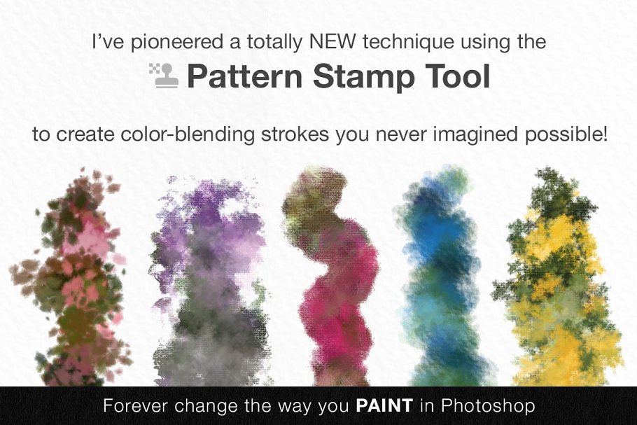 浪漫英式花园色彩颜色PS笔刷 Romantic English Garden PS Brushes插图(2)