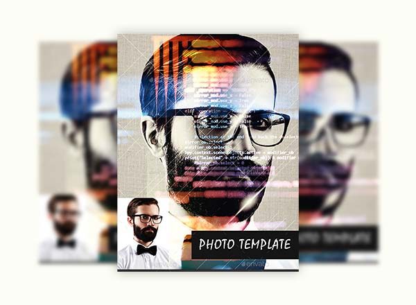 特色抽象艺术照片图层样式