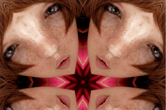 有趣的万花筒特效PSD分层模板 Kaleidoscope Templates插图(1)