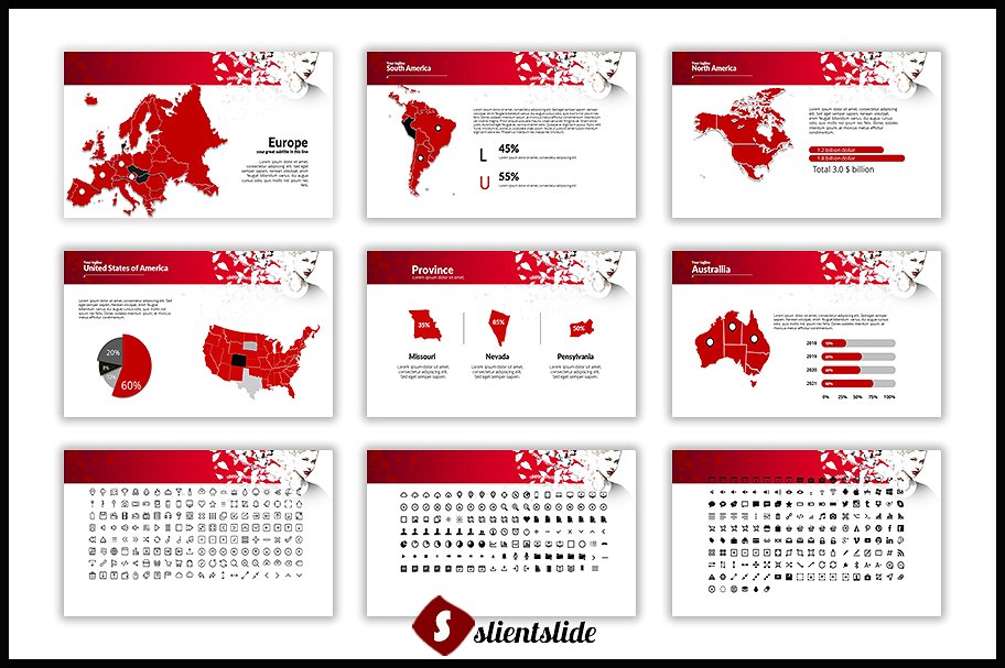 时尚服装类极简主义的keynote幻灯片模板下载Fashion Keynote Template[key]插图(6)