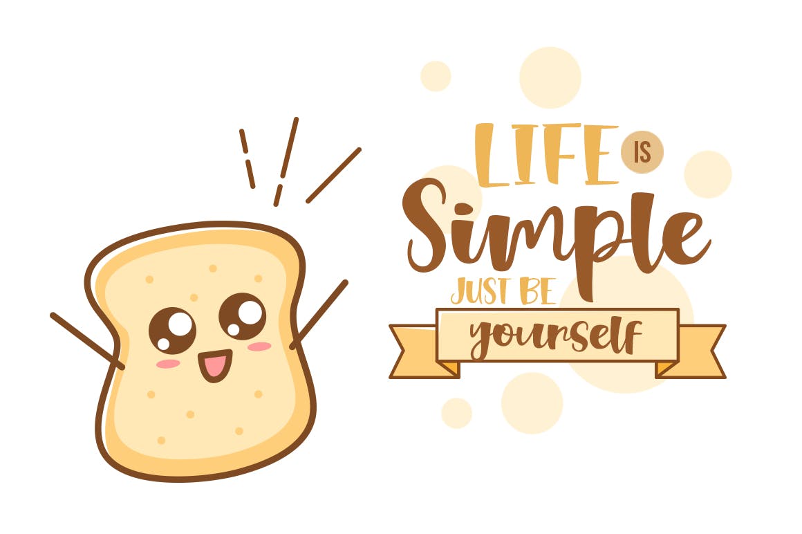 品牌设计适用活泼风格英文手写字体 Sweet Bread插图(2)