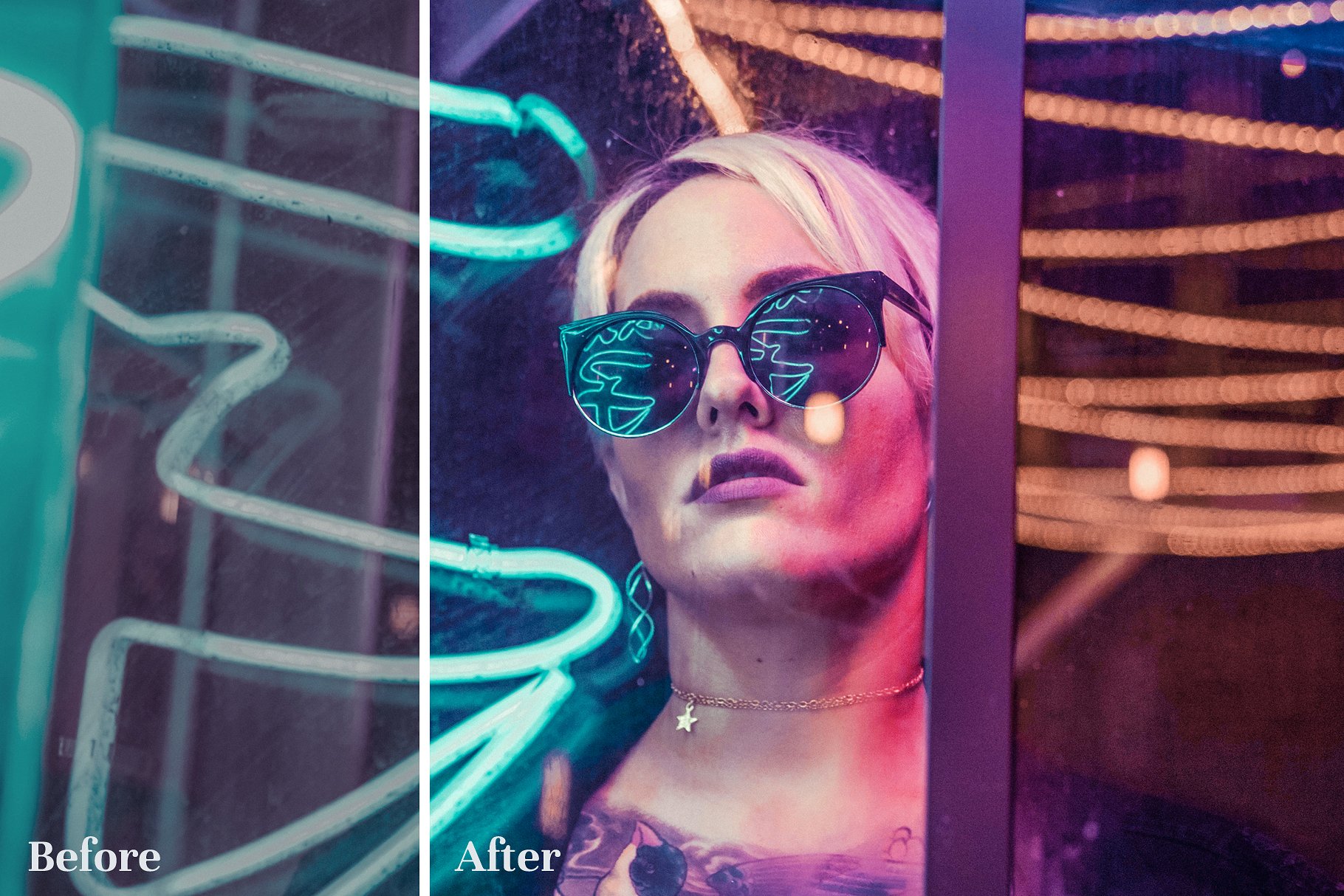 霓虹灯效果的LR预设 Neon Lights – Lightroom Presets [lrtemplate]插图(10)