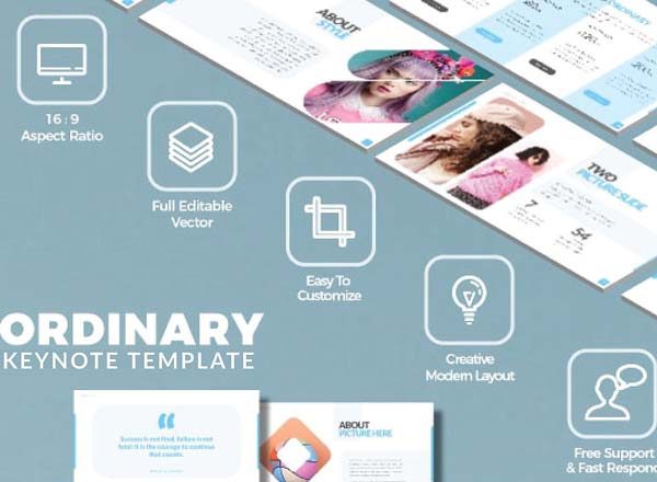 马卡龙甜美色系PPT模版下载[key]