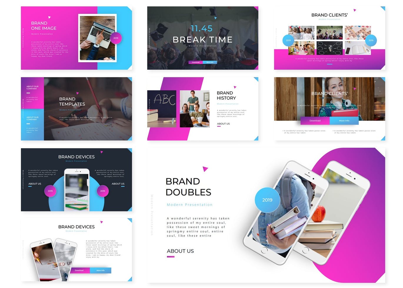 教育主题教育行业适用的PPT幻灯片模板 Educa | Powerpoint Template插图(2)