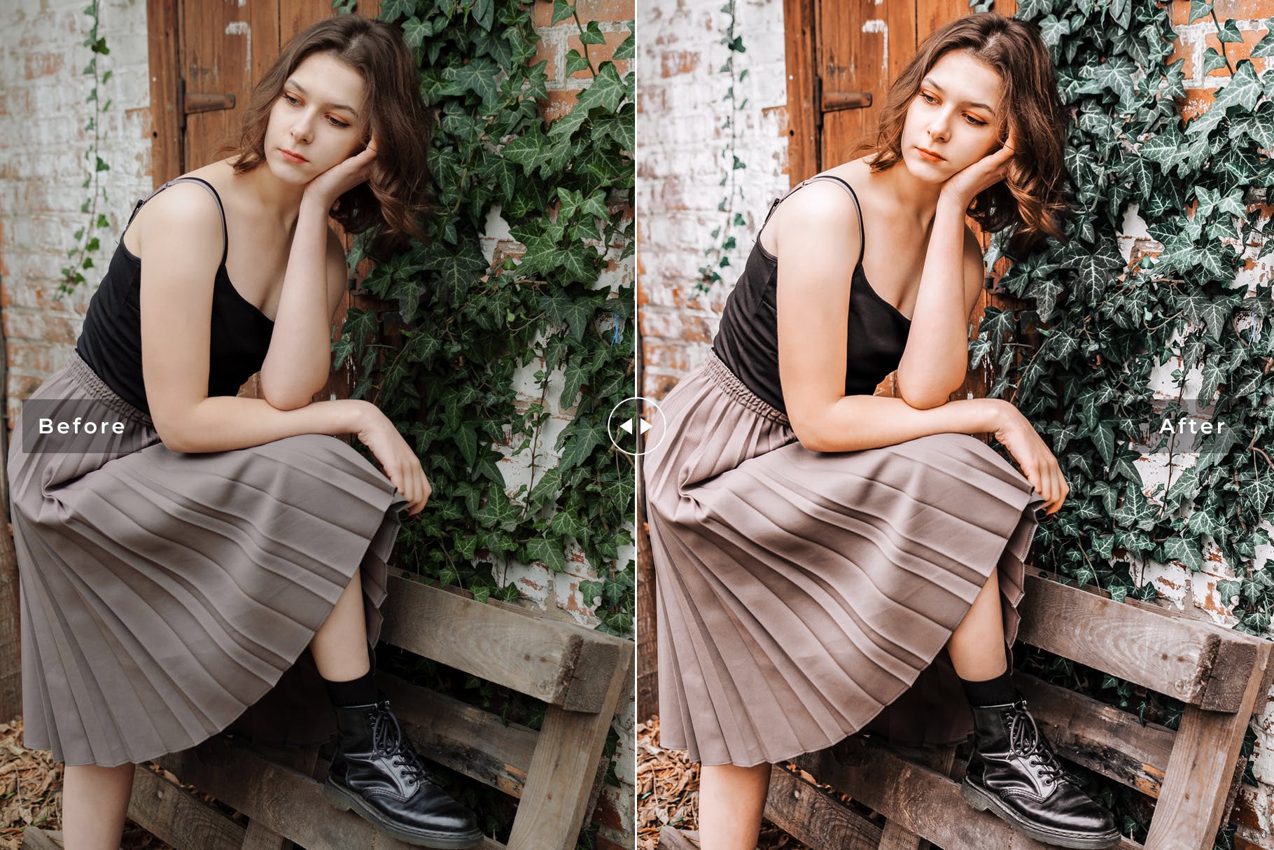 人像摄影暖色调风格Lightroom调色预设 Michelada Mobile & Desktop Lightroom Presets插图(4)