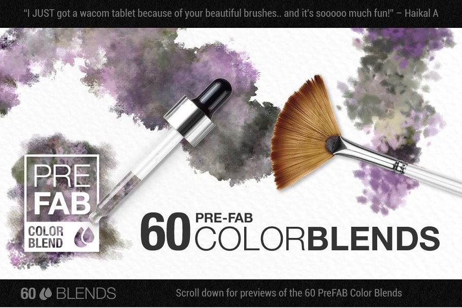 浪漫英式花园色彩颜色PS笔刷 Romantic English Garden PS Brushes插图(6)