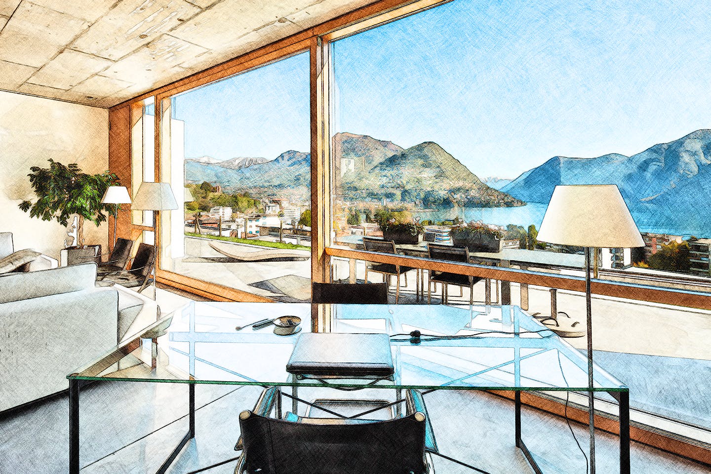 逼真彩色铅笔素描效果PS动作下载 Soft Pencil Sketch CS2+ Photoshop Action插图(7)