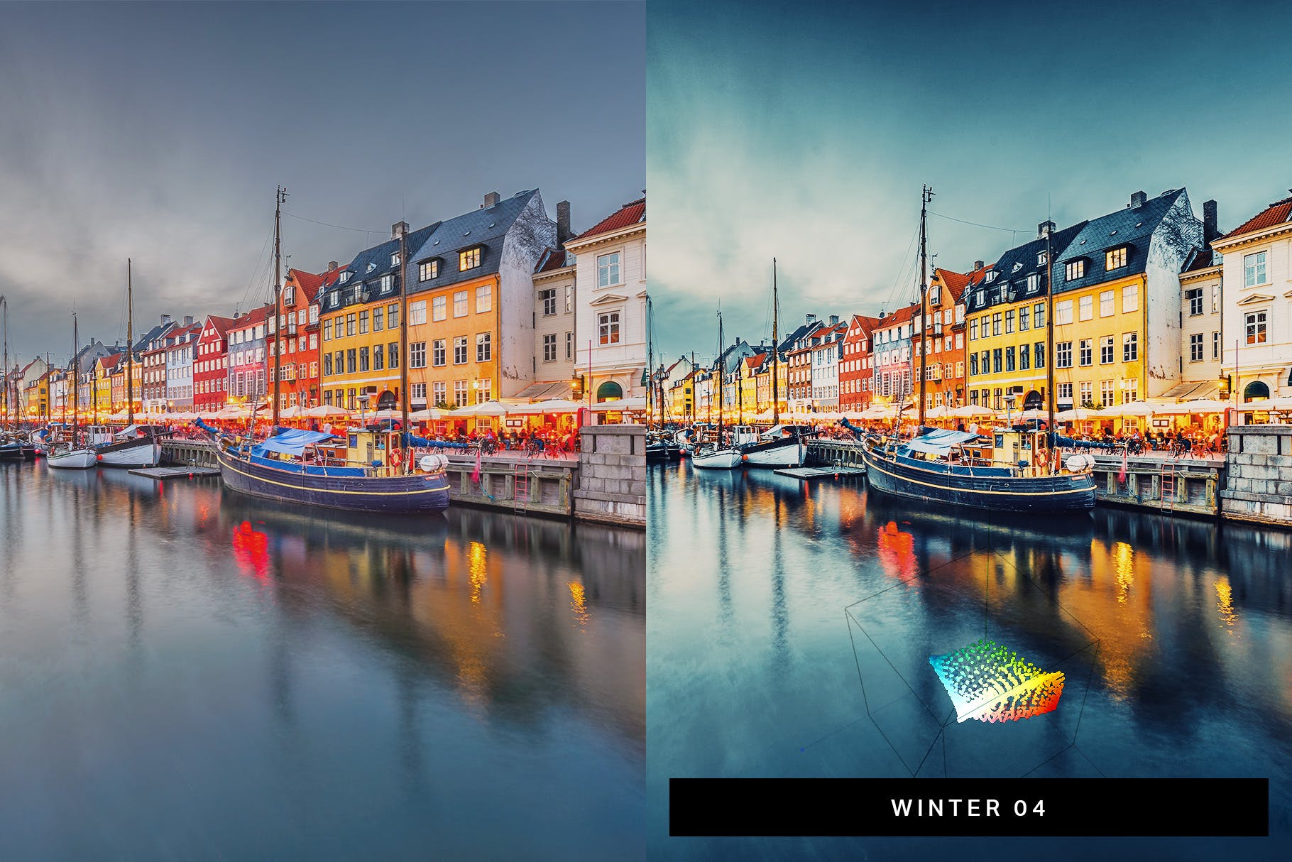 50款色彩缤纷城市摄影Lightroom调色预设 50 Copenhagen Lightroom Presets and LUTs插图(5)
