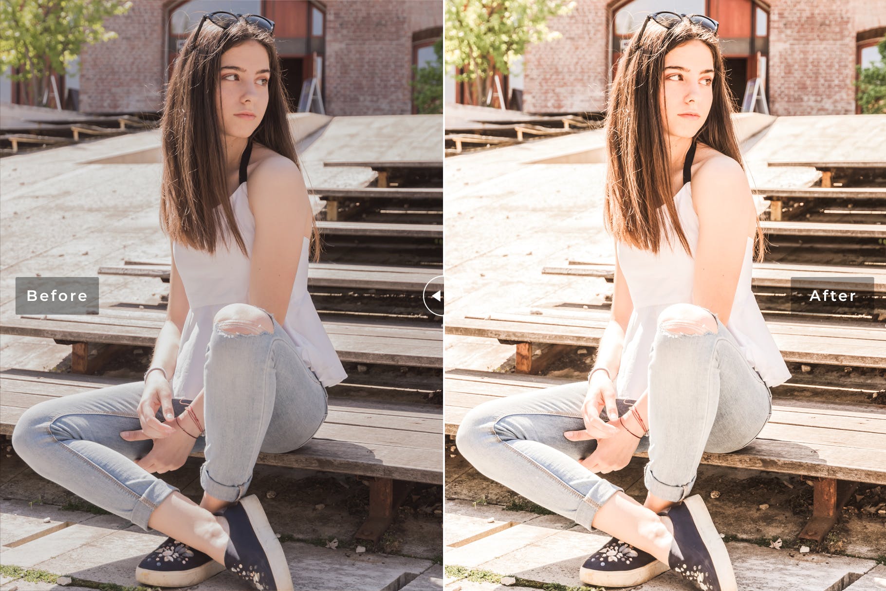 明亮暖色调照片滤镜效果素材库精选LR预设 Vacay Mobile & Desktop Lightroom Presets插图(4)