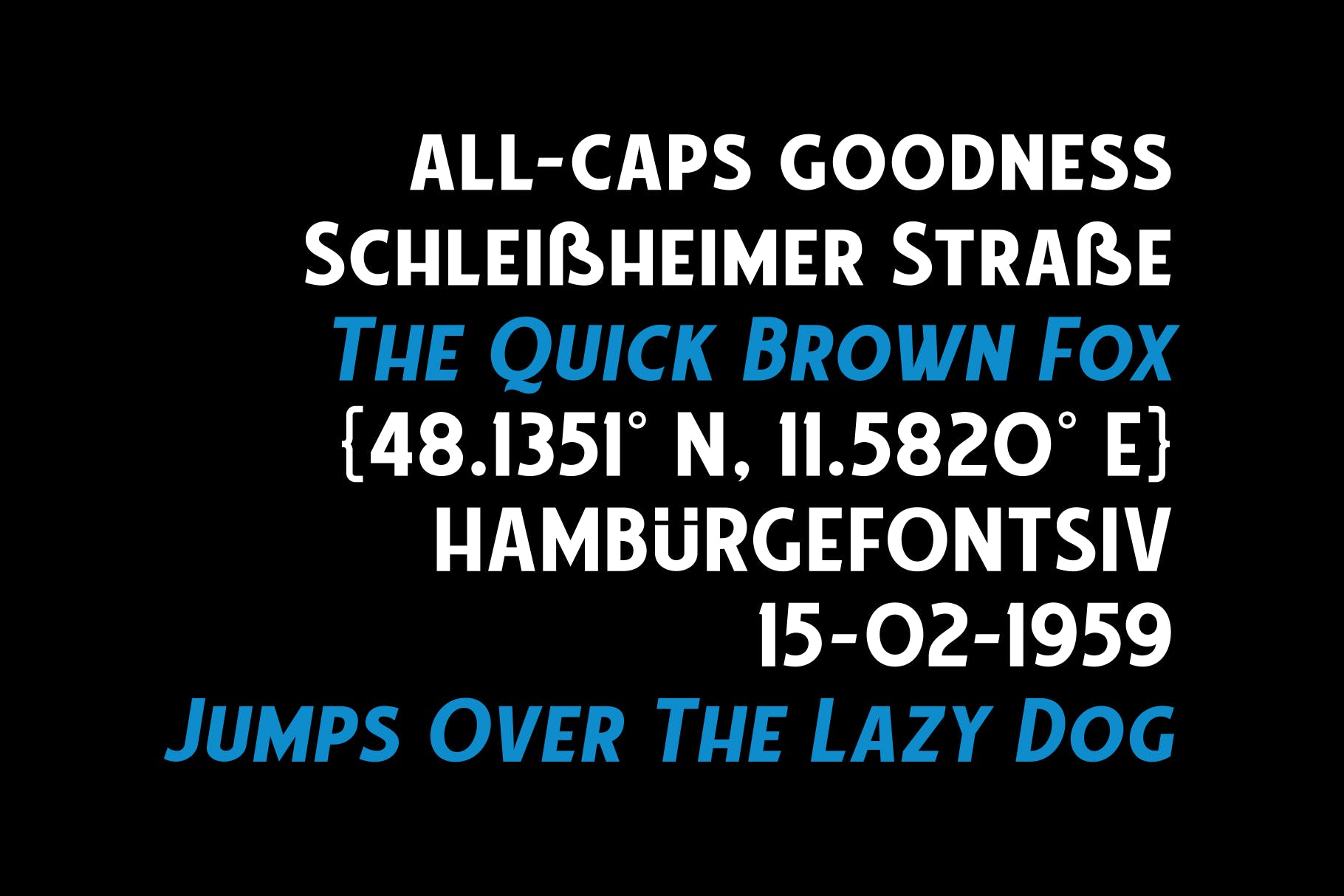 干净利落的英文无衬线粗体字体 Chuck Noon Sans插图(1)