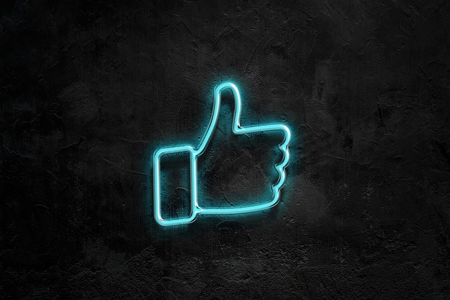 霓虹灯字体文本图层样式 Neon Pro text effect插图(5)