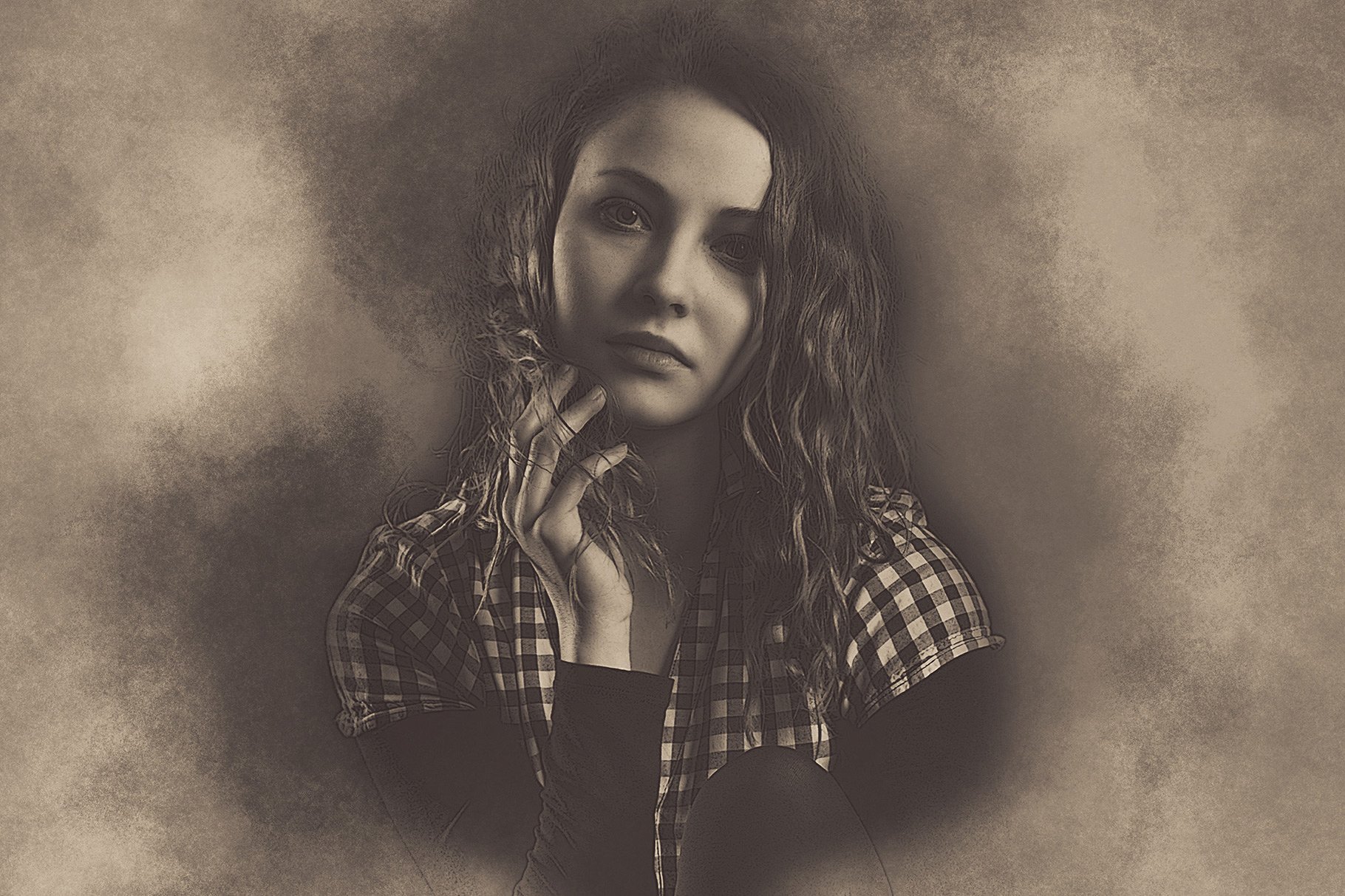 逼真素描艺术PS动作 Sketch Art Photoshop Actions插图(2)