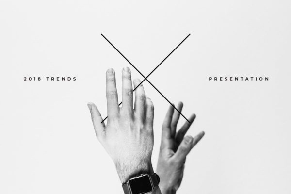 高品质行业趋势分析报告PPT幻灯片模板 The X – Powerpoint Template