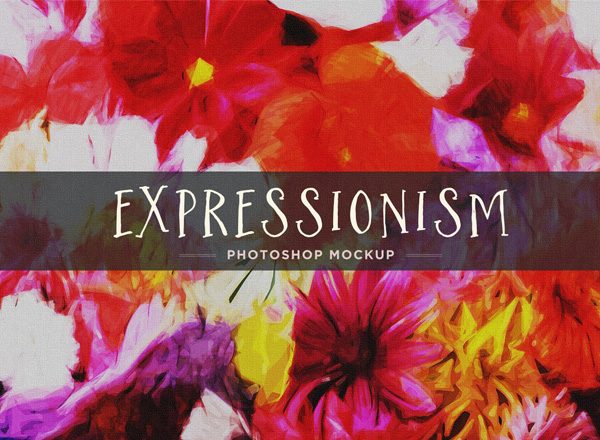 表现主义效果模型 Expressionism – Photoshop Mockup