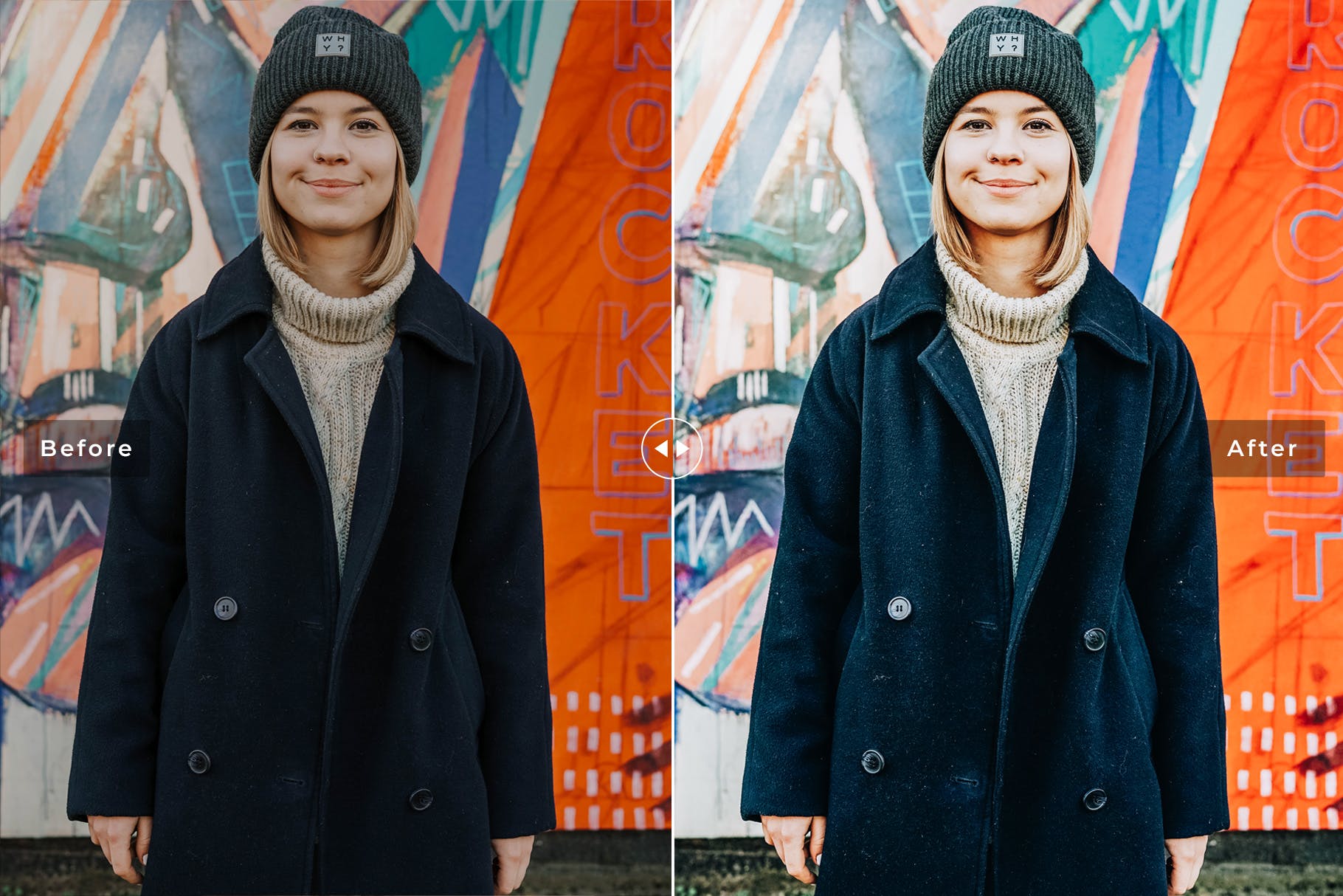 薄荷色&橙色明亮暖色调Lightroom预设 Peppermint Mobile & Desktop Lightroom Presets插图(2)