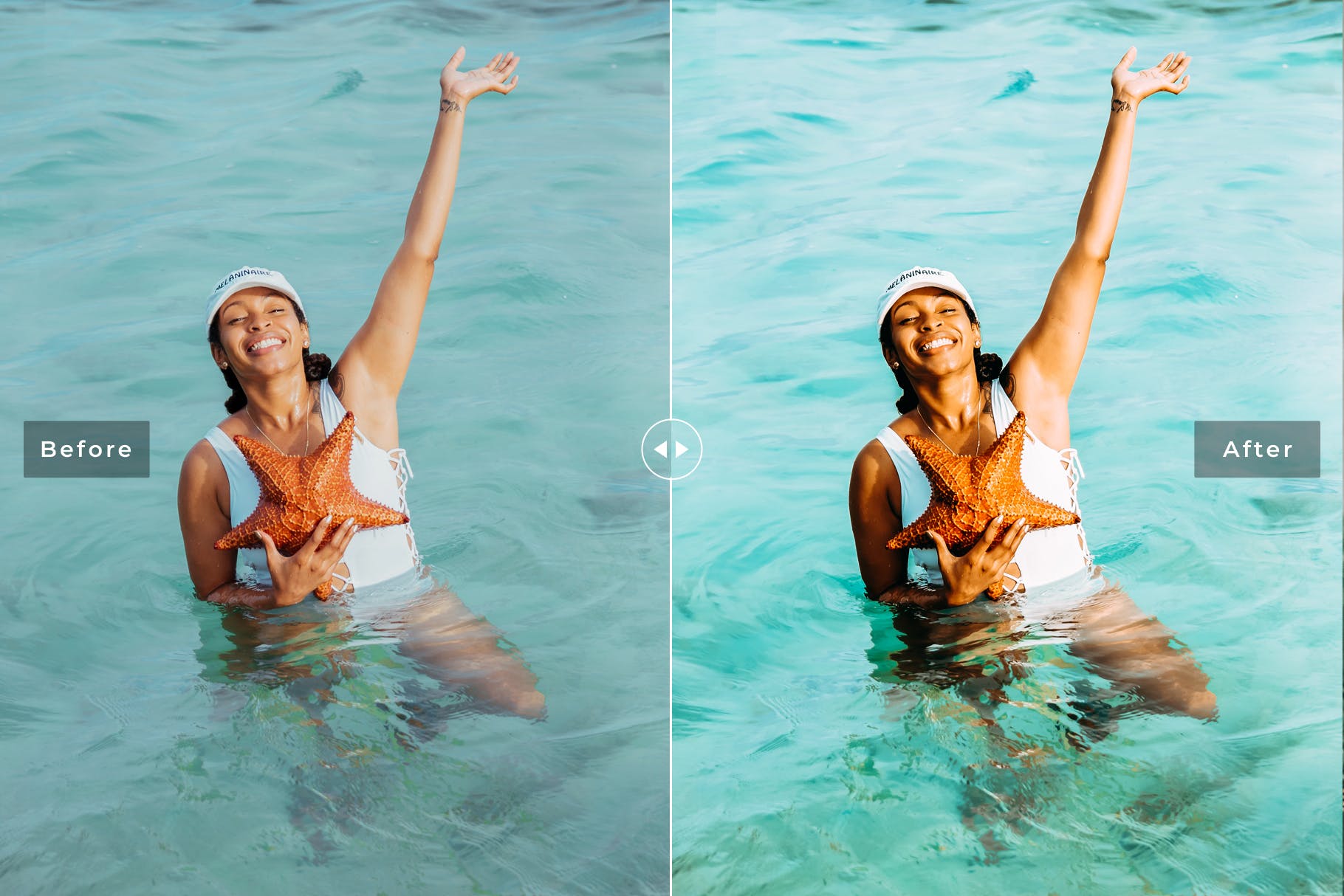 浪漫海景写真摄影照片后期处理LR预设 Kauai Mobile & Desktop Lightroom Presets插图(4)