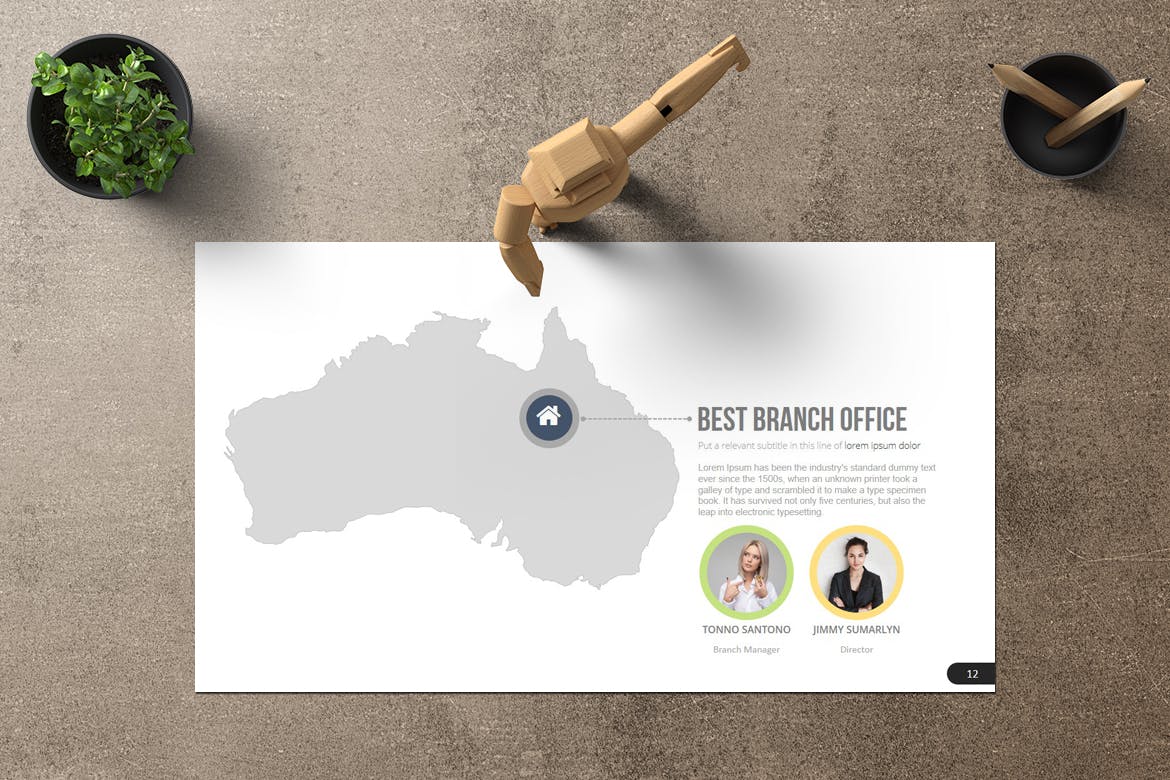 互联网服务企业多用途谷歌幻灯片设计模板 Jengkerot Google Slides插图(4)