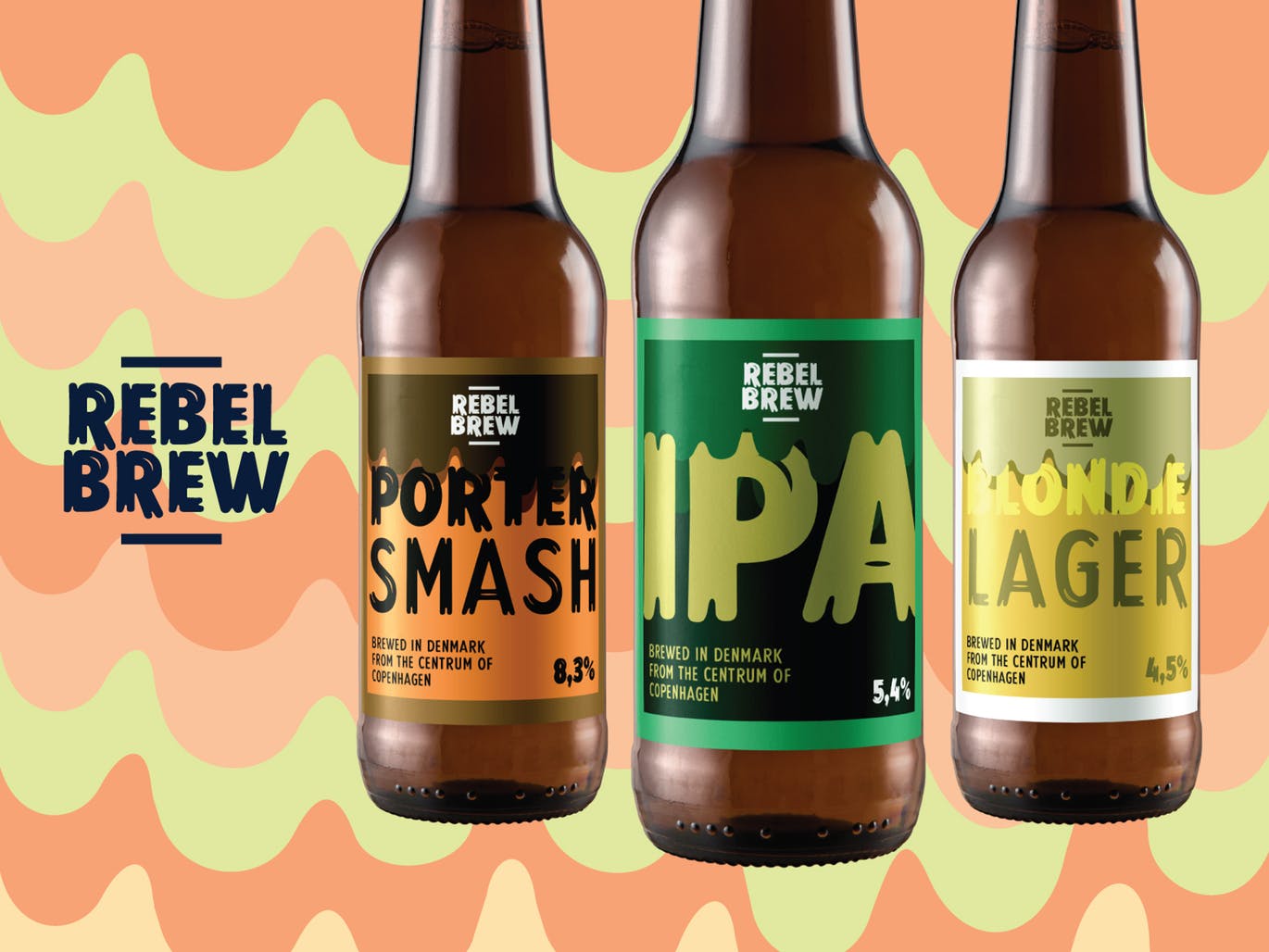 复古丹麦电影海报设计英文笔刷字体 Lonkie Brush插图(8)