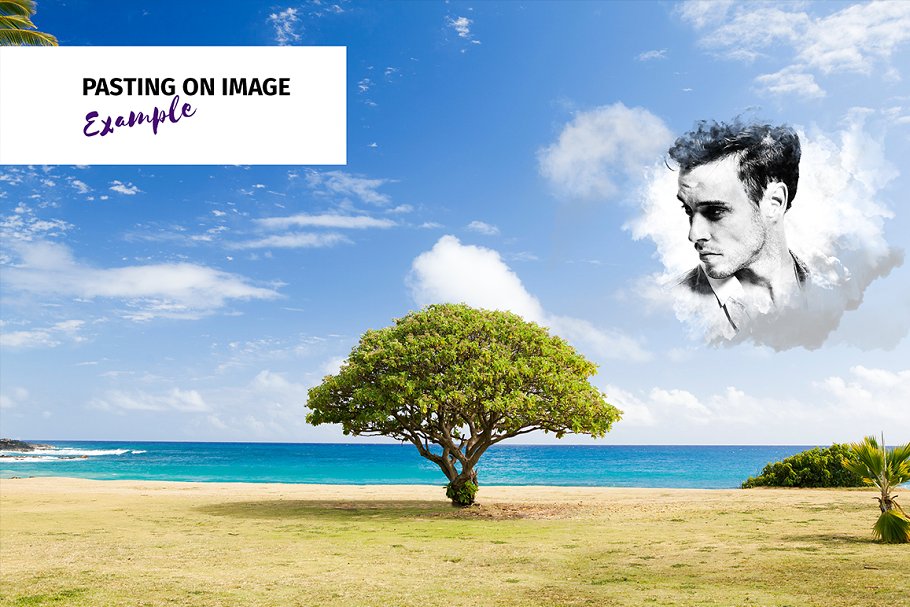 雾锁人物效果PSD图层样式 Cloud Image Toolkit插图(3)