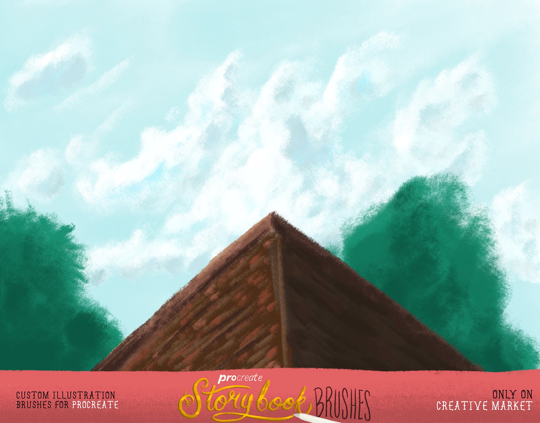 故事书插画风格Procreate画笔笔刷 Storybook Illustrator for Procreate插图(7)