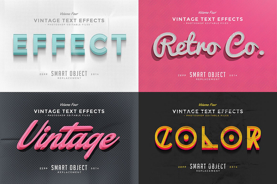 素材库下午茶：150款3D文字效果的PS图层样式 150 3D Text Effects for Photoshop–2.61 GB插图(37)