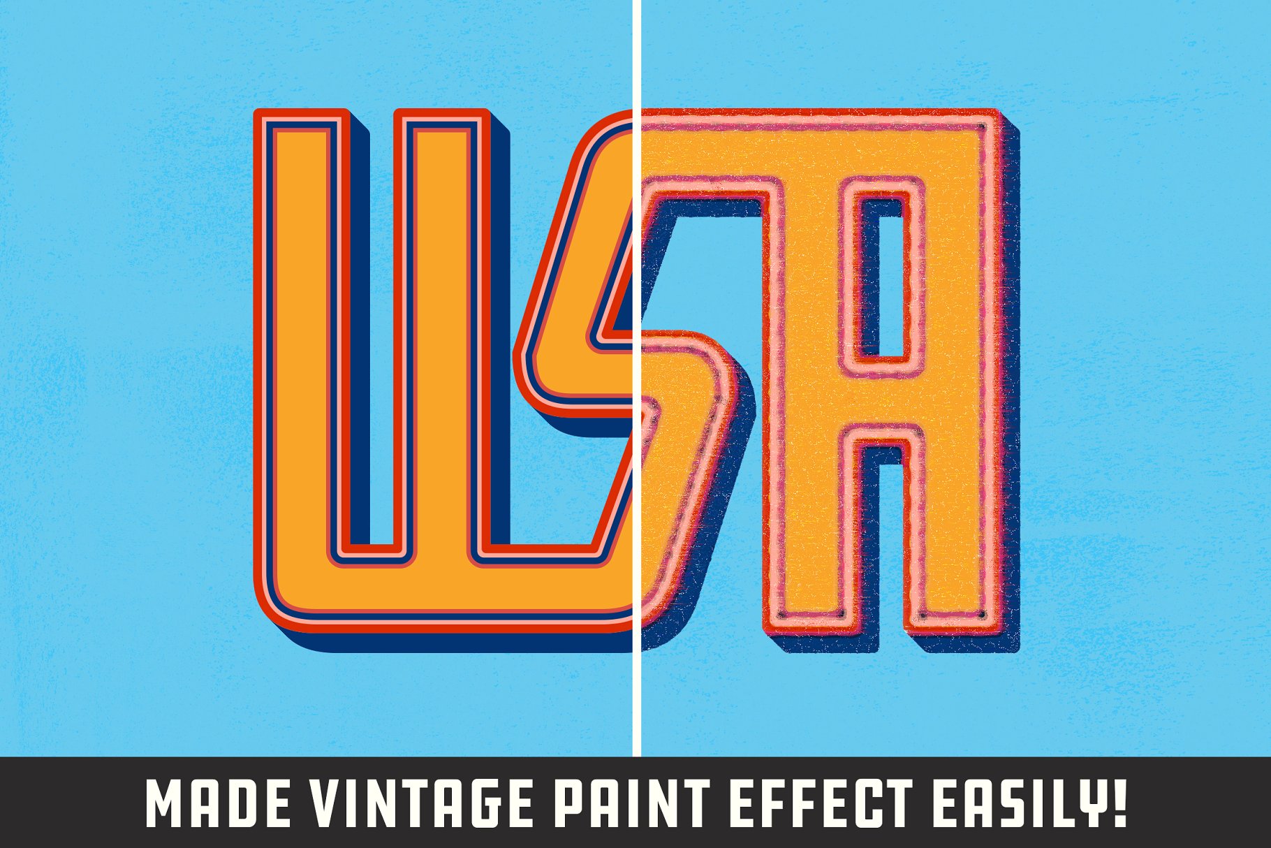 复古做旧添加肌理效果PS图层样式 Paint it old!插图(2)