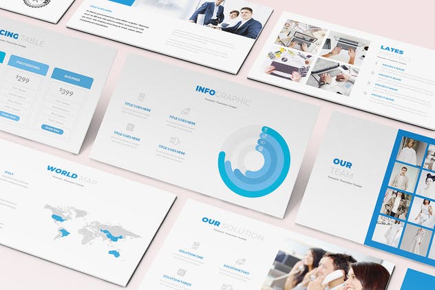 IT信息技术支持PPT幻灯片模板 IT Support Powerpoint Template插图(5)