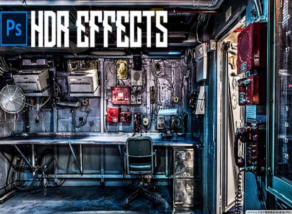 色彩浓烈的HDR效果PS动作 HDR Effects