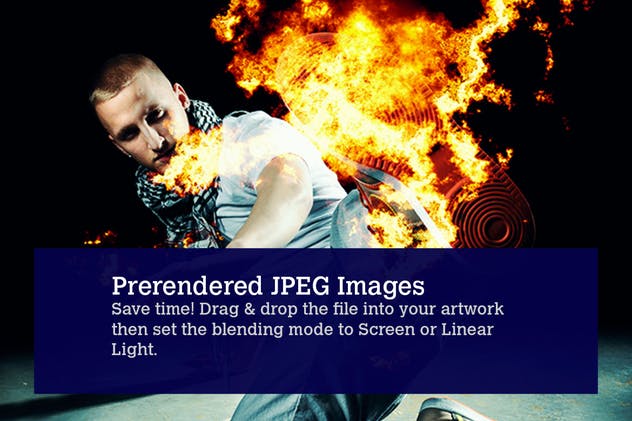 80款逼真火焰图形PS笔刷 80 Photorealistic Fire Explosions插图(3)