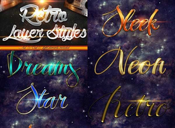 特别的金属质感photoshop图层样式下载[PSD]