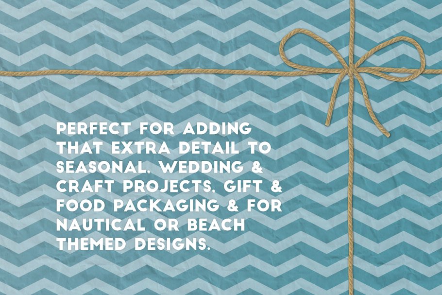 真实绳索纹理AI笔刷 Real Rope – Illustrator Brushes插图(3)