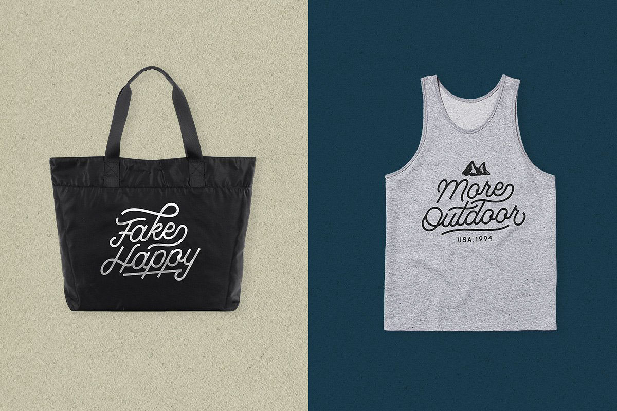 复古设计Monoline风格必备的英文画笔字体 Madgue Monoline Script Font插图(4)