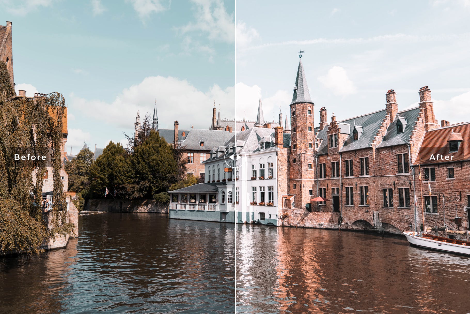 国外旅拍摄影调色效果优化LR预设 Bruges Mobile & Desktop Lightroom Presets插图(2)