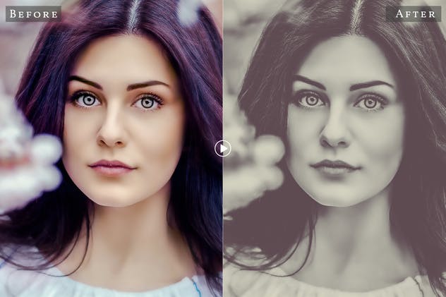 人像像照片阴沉哑光效果调色LR预设 Sensation Matte Mobile Lightroom Presets插图(4)