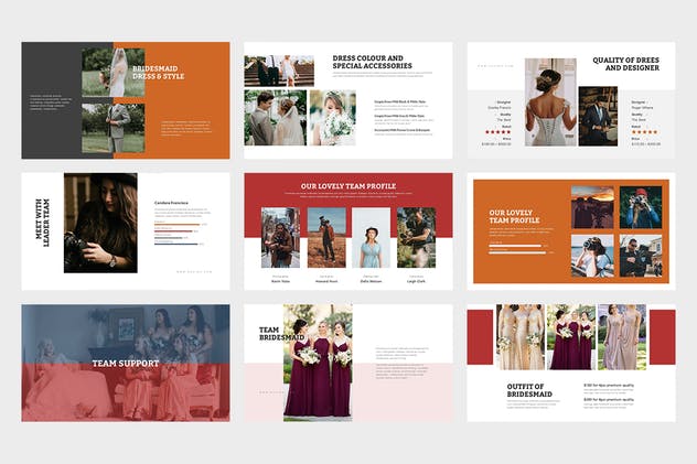 浪漫婚礼庆典策划Google Slides幻灯片模板 Ruvina : Wedding Ceremony Planner Google Slides插图(3)