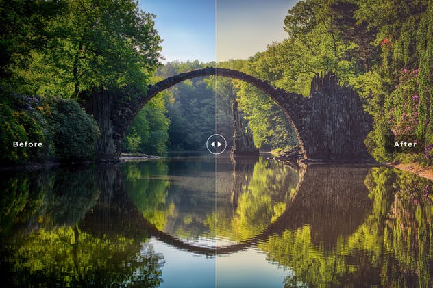 100款风景旅行照片后期处理调色LR预设合集 100 Landscape Lightroom Presets Pack插图(6)