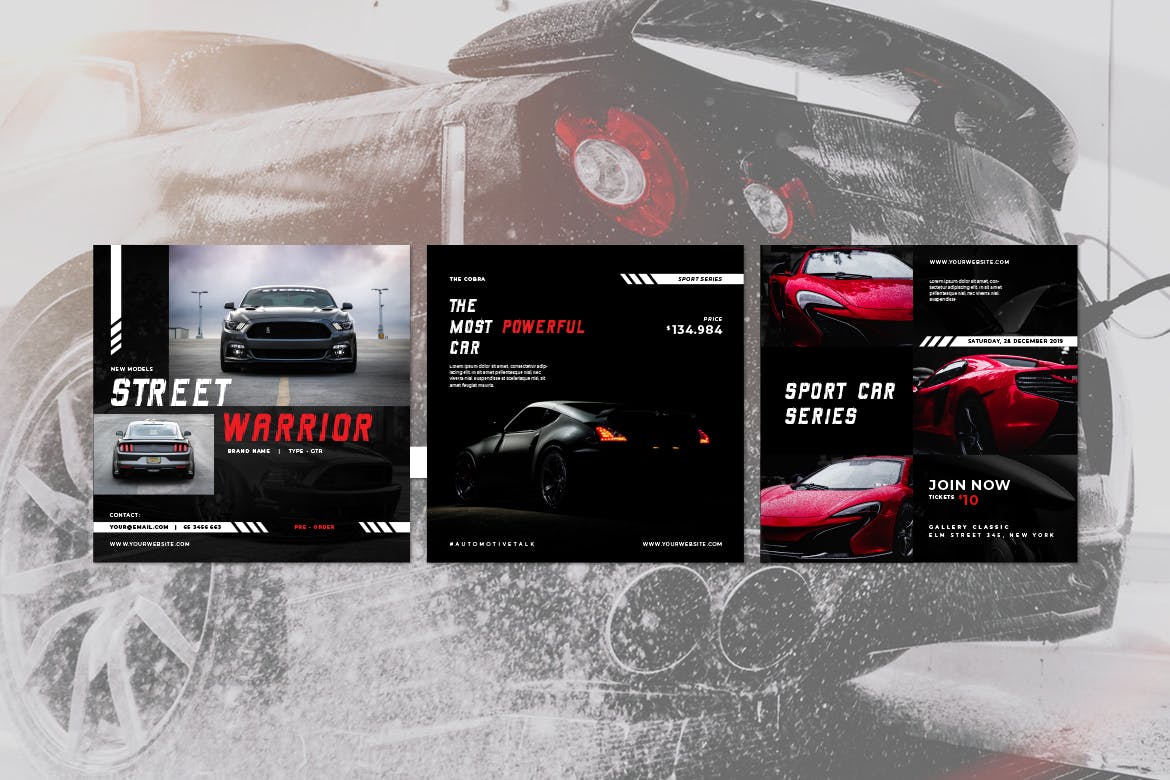 独特动感艺术风格英文无衬线字体素材库精选 Escalated – Fast Motorsport Racing Font插图(5)