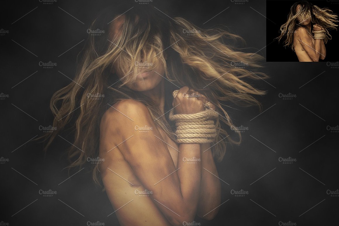 给照片添加烟雾效果ps动作插图(3)