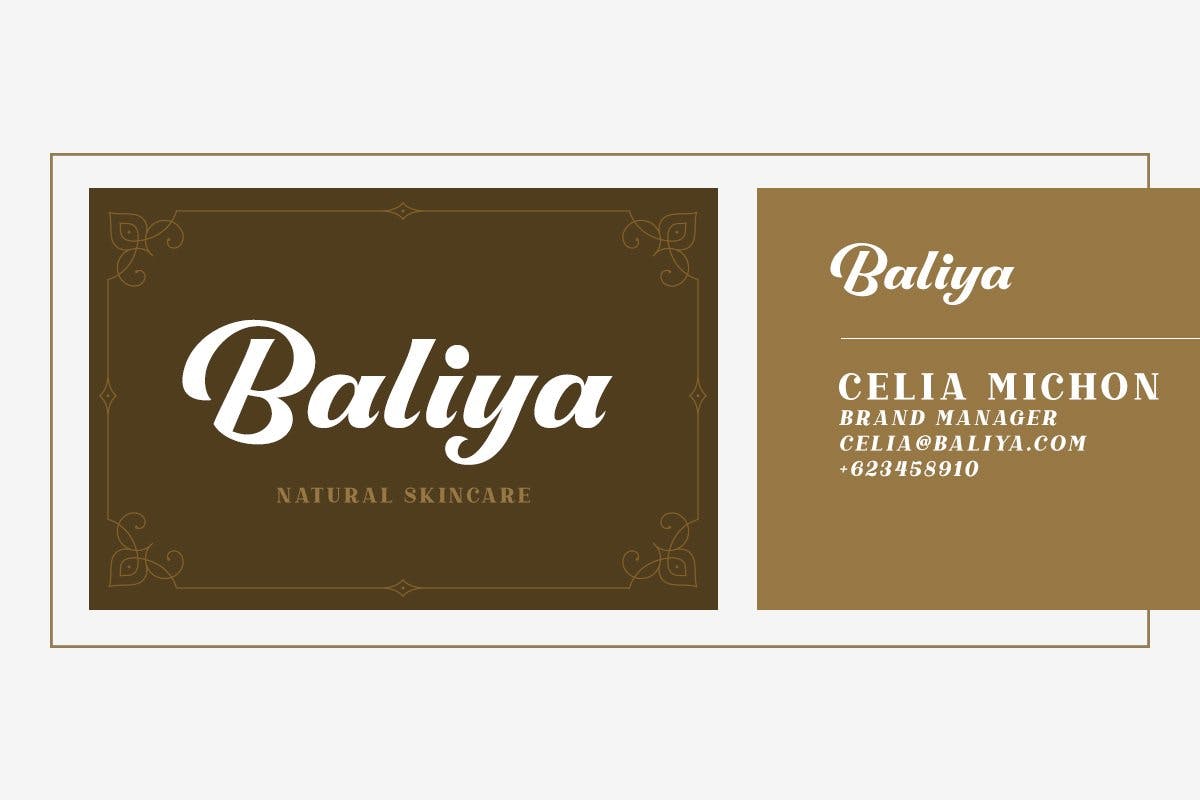 高端品牌设计手写风格/衬线二重奏字体素材库精选 Righton – Script & Serif Font Duo插图(3)