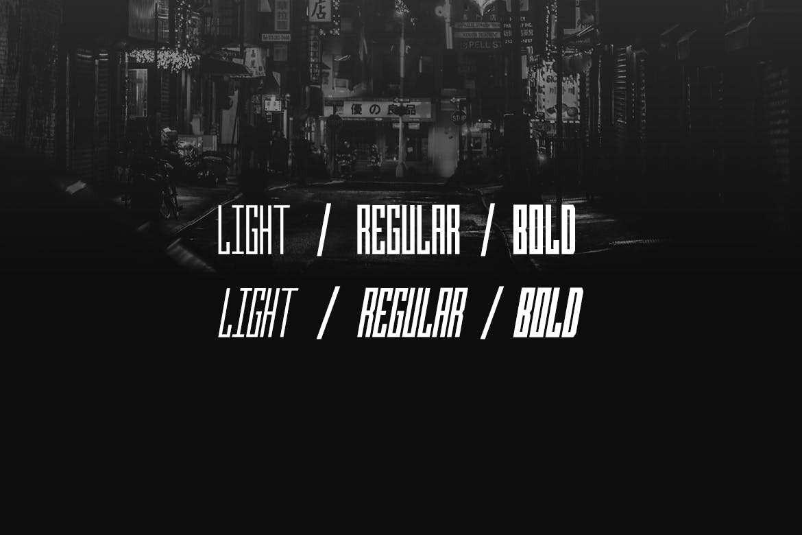 独特品牌VI视觉设计英文无衬线字体素材库精选v2 ASTON – Urban Display / Headline / Logo Typeface插图(4)