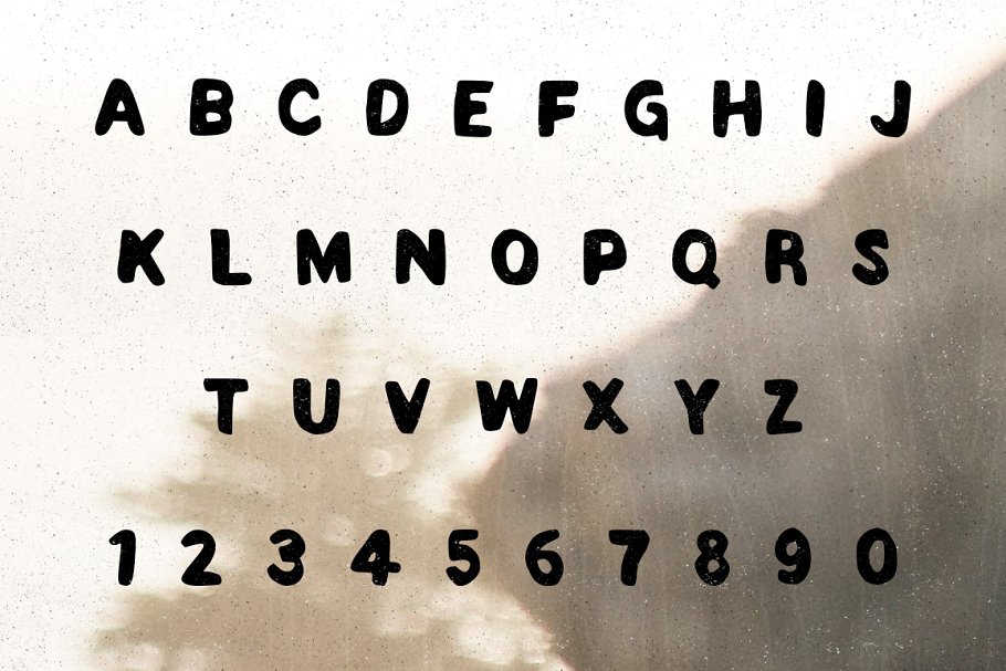 分享一套手刷英文字体插图(1)