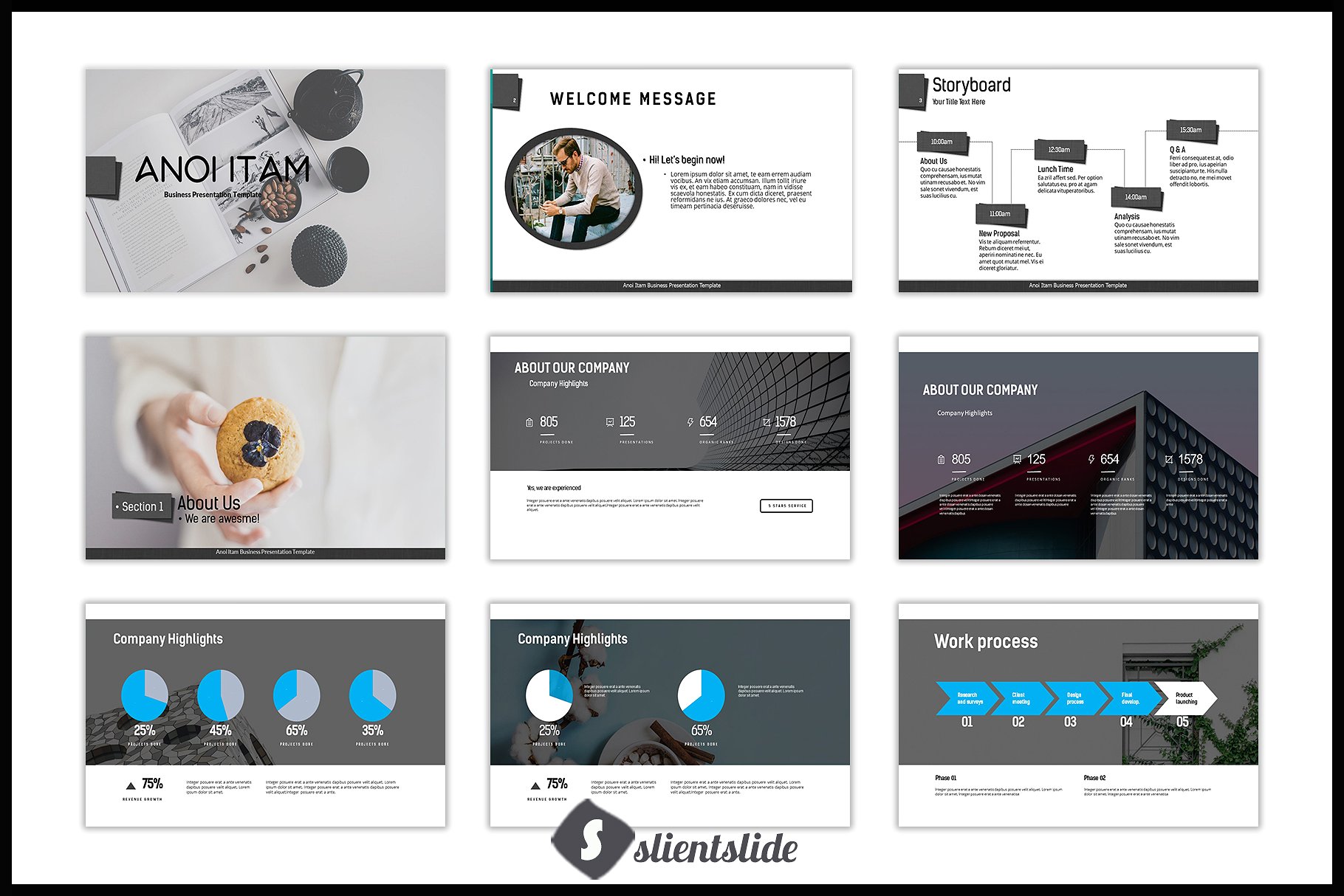 Anoi Itam创意主题 Keynote 模版插图(1)