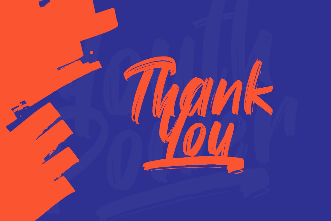 优雅复古英文笔刷字体下载 Youth Power插图(6)