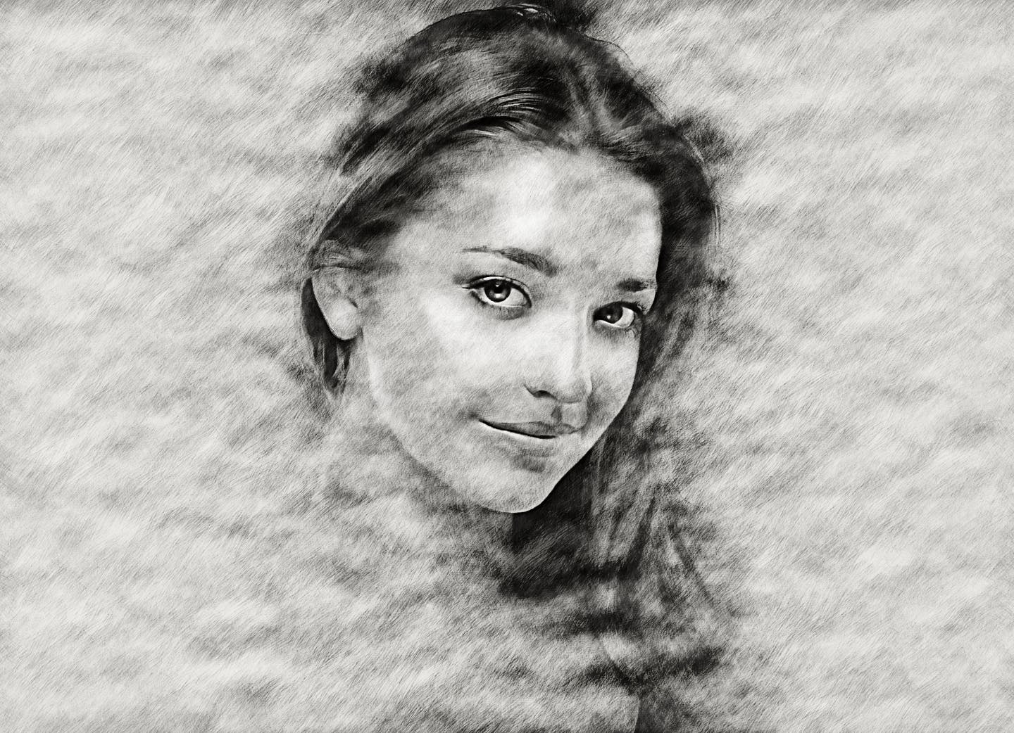 照片铅笔素描效果一键生成素材库精选PS动作 Light Sketch CS4+ Photoshop Action插图(5)