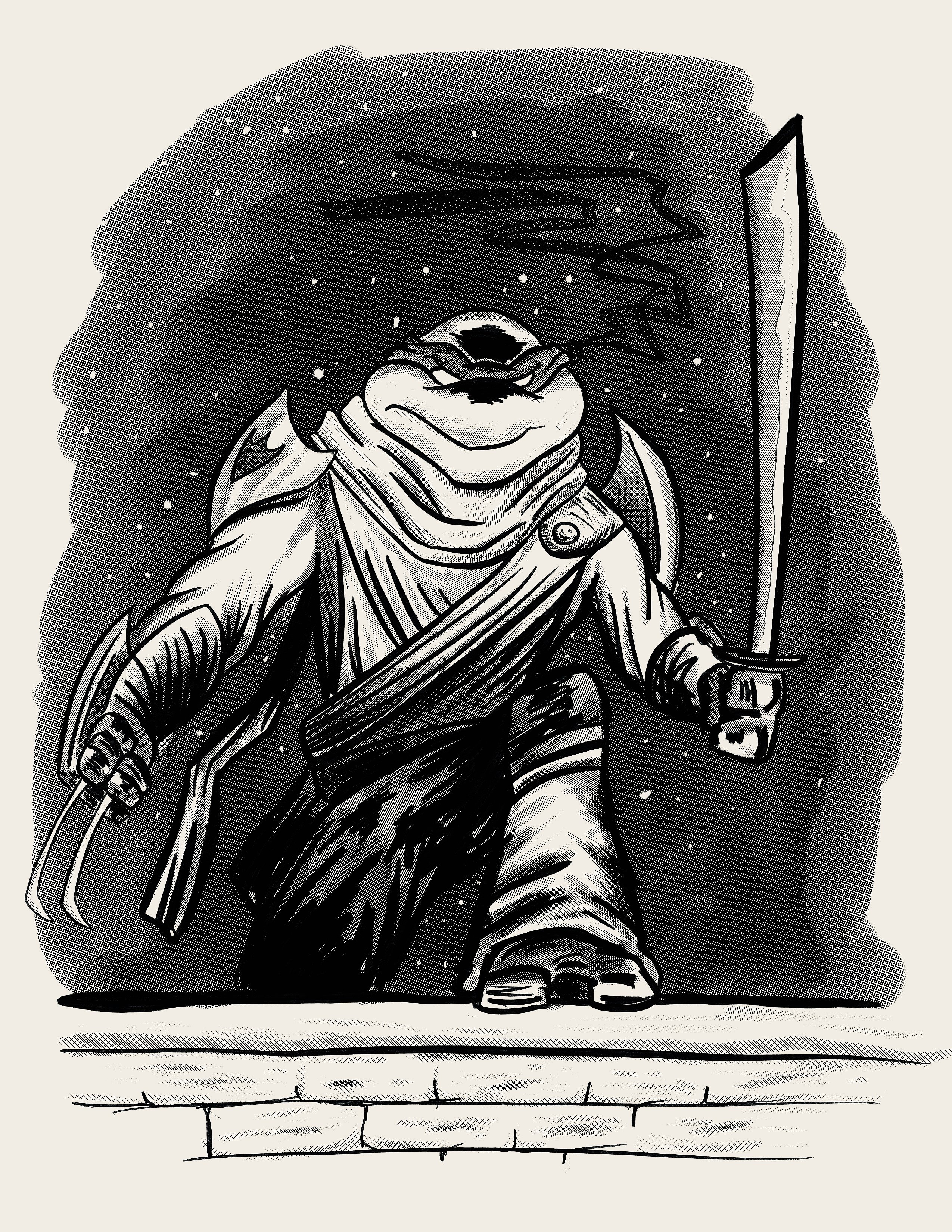 半色调效果iPad绘画应用Procreate笔刷 Procreate Half-tones插图(6)